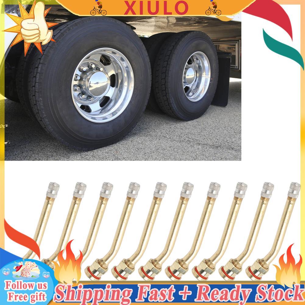 Xiulo Xiulo Aqur2020 ก้านวาล์ว 20PCS ยาวความเข้ากันได้กว้างน้ำหนักเบา RV ยาง Extender ทองแดง (V3-20-