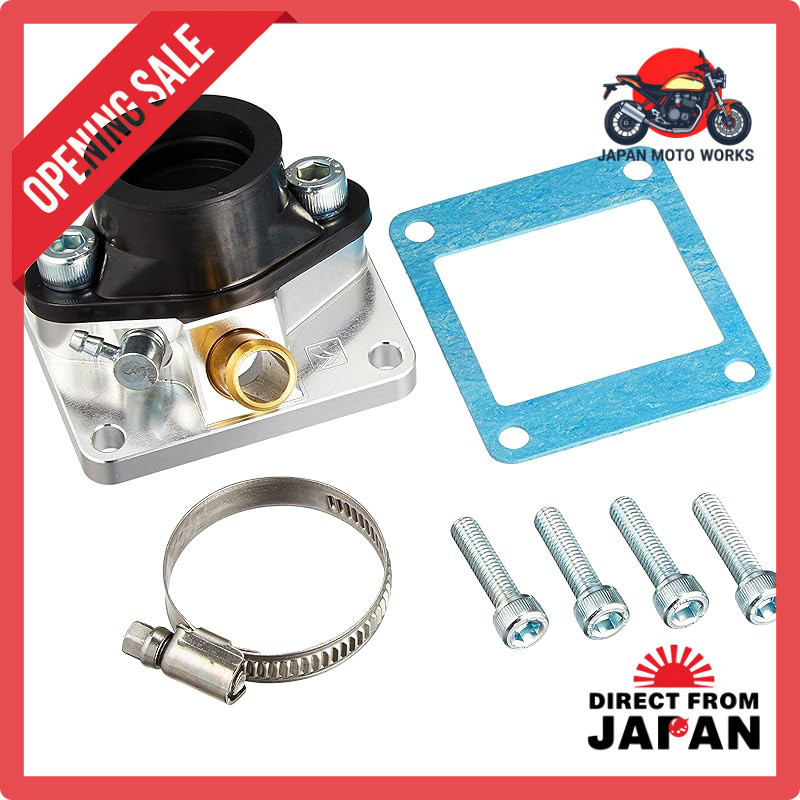 KITACO Manifold Set Big Carburetor Kit Repair (for Mikuni Flat φ24 Carburetor) RZ50/TDR/DT50/TZR50/Y