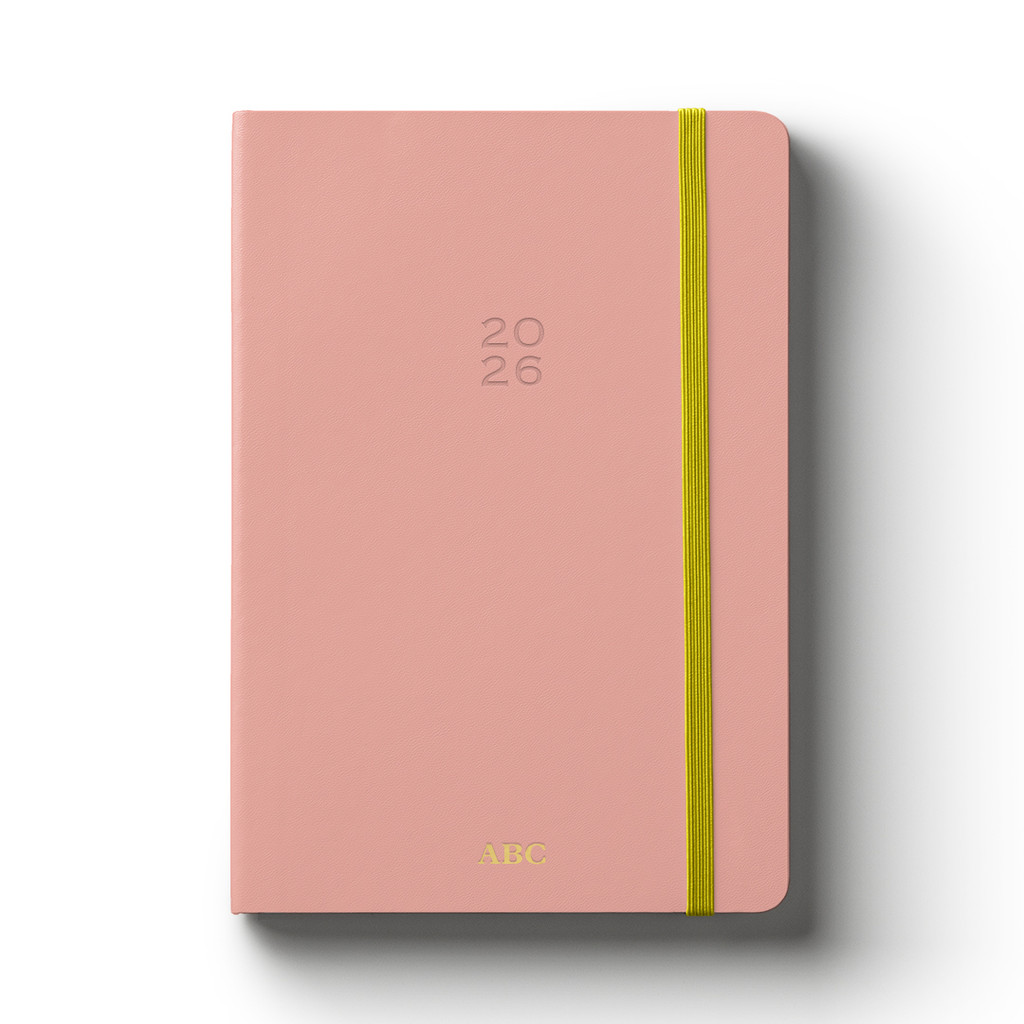 2026 Planner A5 สีชมพู