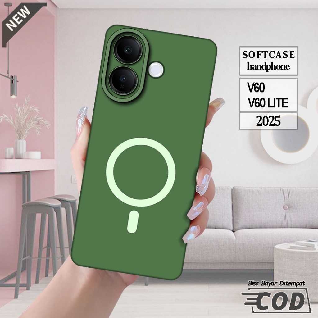 เคส VIVO V60 5G 2025 และเคส VIVO V60 LITE 2025 _ปลอกซิลิโคนยางสีดําใสยืดหยุ่นสุดเท่