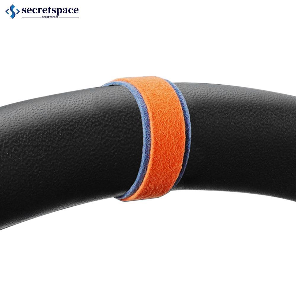 SECRETSPACE พวงมาลัยรถหนังนิ่มตกแต่ง Top Marker Center Line Marking รถอุปกรณ์ตกแต่งภายในสําหรับ Tesl