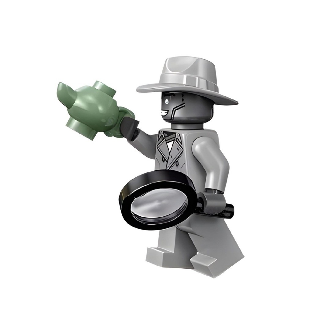 Detective Likes Bento City Phantom Minifigure Building Blocks อาวุธประกอบของเล่นเข้ากันได้ Lloyd Nin
