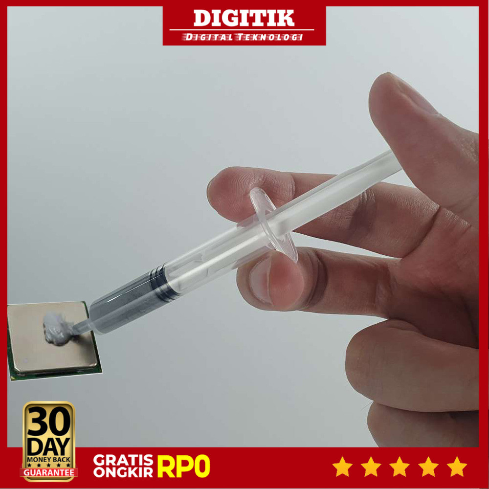 DIGITIK - GD Thermal Paste Grease CPU Cooler Cooling VGA Heatsink Plaster 3g - GD900
