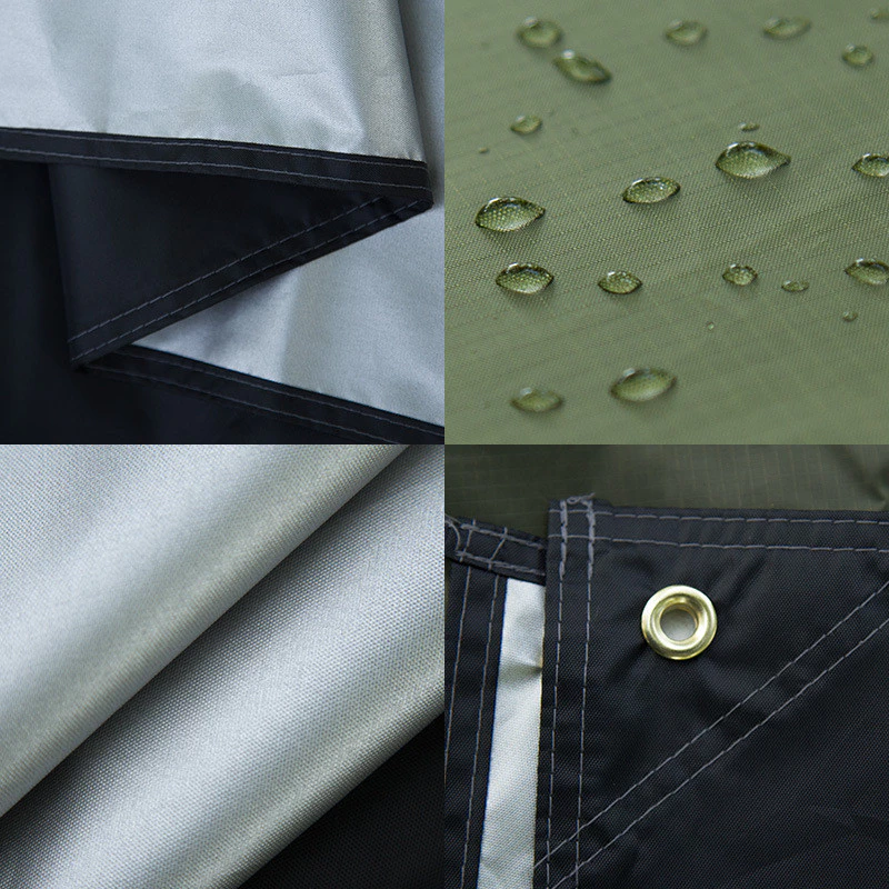 กราวชีท 300x300 cm แผ่นปูรองพื้นเต็นท์ ผ้า Oxford 210D กันน้ำ thumbnail 8
