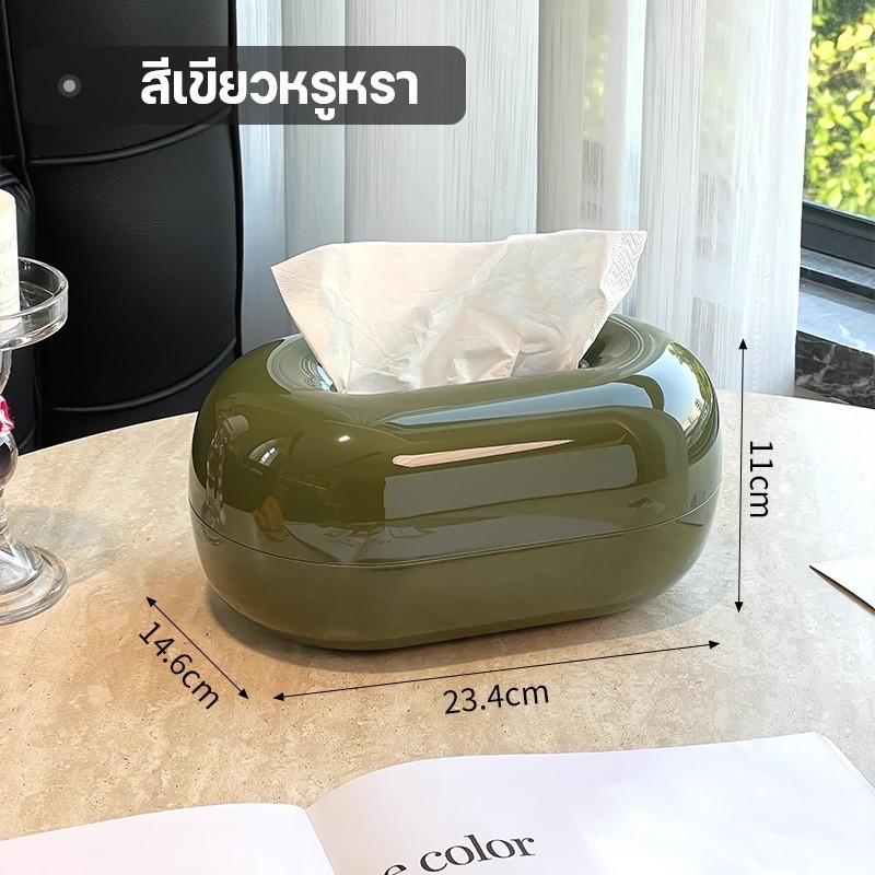 กล่องทิชชู่ กล่องทิชชู่ทราเวอร์ติน กล่องผ้าเช็ดปาก สไตล์โดปามีน ของตกแต่งบ้าน ของตกแต่งห้องนั่งเล่น - รูปที่ 7
