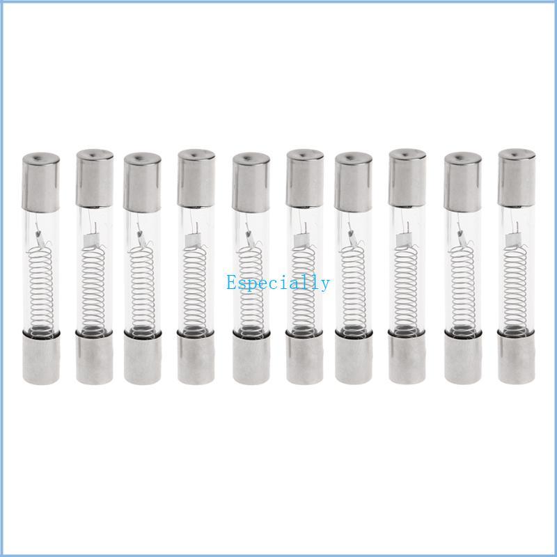 ESP 10x 5KV 0 8A 800MA แรงดันไฟฟ้าไมโครเวฟฟิวส์เป่าลมอย่างรวดเร็ว Glas เปลี่ยนหลอด