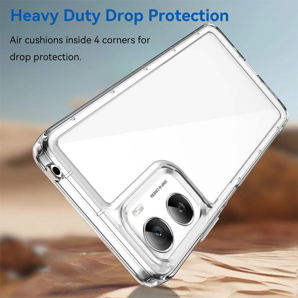 สําหรับ Motorola Moto G06 Power Fusion PMMA + เคสโทรศัพท์ TPU สําหรับ Moto G06Power G 06 MotoG06 คลุ