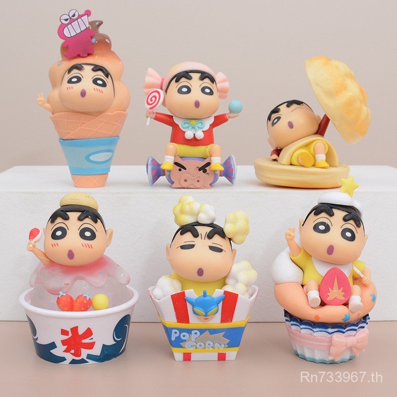 Time Situation Shin-Chan Snack Shin-Chan Snack ตกแต่ง Shin-Chan Ice Cream Crayon Shin-Chan Afternoon