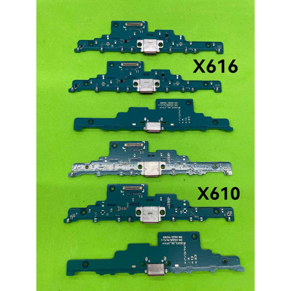 เหมาะสําหรับแท็บเล็ต Samsung Tab s9fe + x610 x616 ปลั๊กหางบอร์ดขนาดเล็กชาร์จอินเทอร์เฟซ USB สายแบน