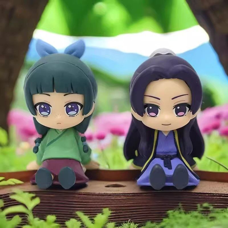 6 ซม. Maomao Jinshi Action Figure Noodle Stopper ของเล่นจาก Apothecary Diaries