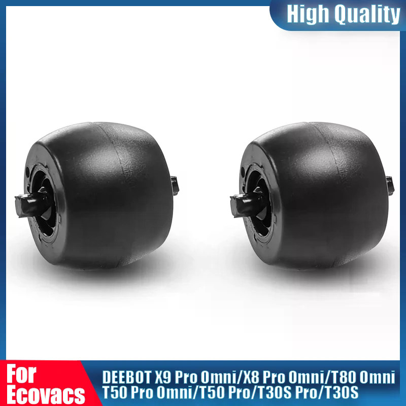 ฝาครอบล้อยางกันลื่นสําหรับ Ecovacs Deebot X9 Pro Omni/X8 Pro Omni/T80 Omni เครื่องดูดฝุ่นหุ่นยนต์อุป