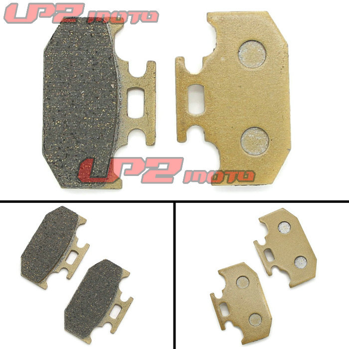 เหมาะสําหรับ Kawasaki KX125/250/500 KDX125/200/220/220SR/220R ผ้าเบรคหลัง