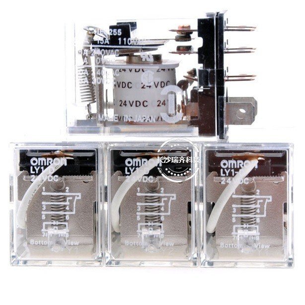 LY2N รีเลย์ LY2N-D2 DC24 Omron รีเลย์กําลังสูง 24V ไดโอดรีเลย์ในตัว
