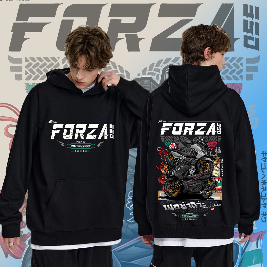 9 Hoodie M-3xl FORZA เสื้อฮู้ดแขนยาวและ Cotton ผ้าคลุมศีรษะ Hoodies & SweatshirtsSize S-5XL