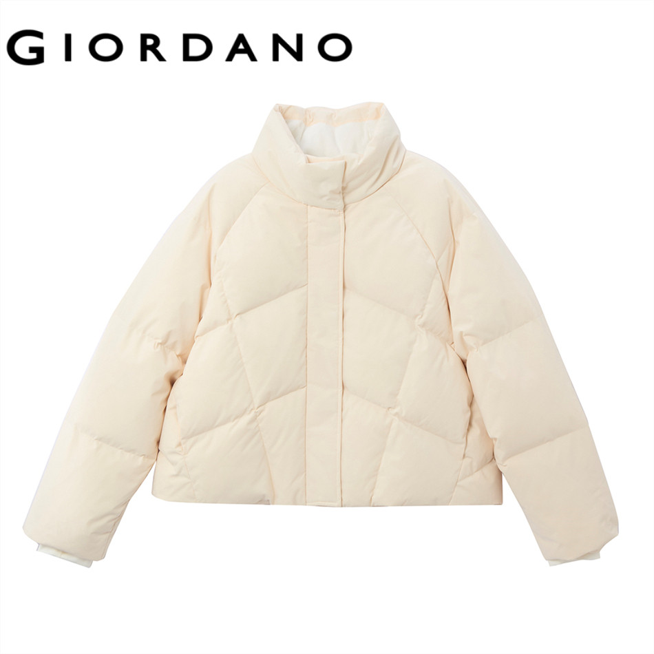 GIORDANO เสื้อแจ็คเก็ตขนเป็ด Women's Loose Teflon Duck Down Jacket 05375621