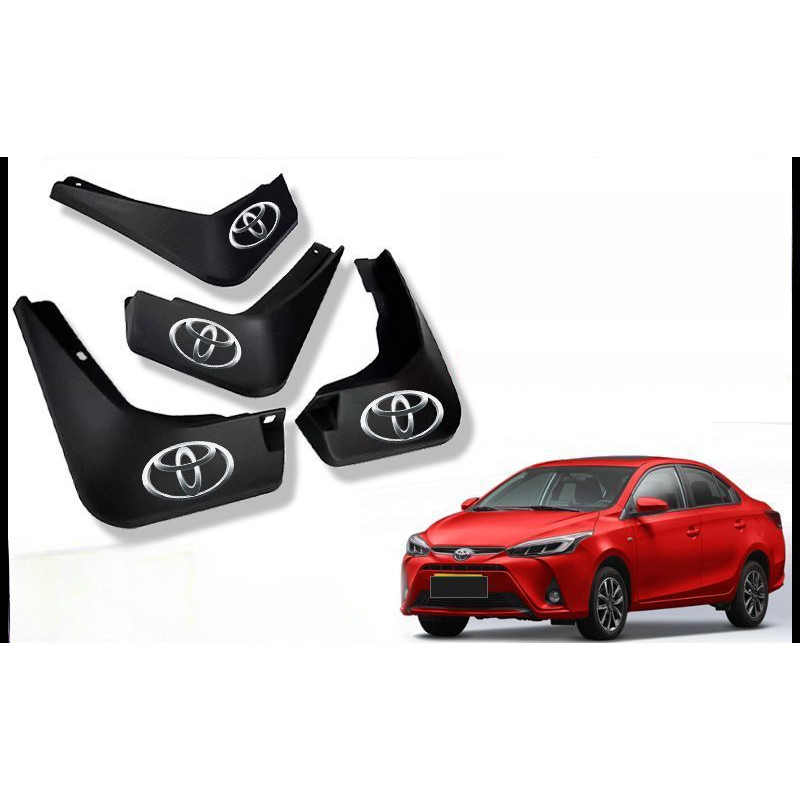 กันชนโคลน Toyota Yaris Ativ 2017-2021 อะไหล่แท้โรงงาน พร้อมกันโคลนคู่หน้าหลัง