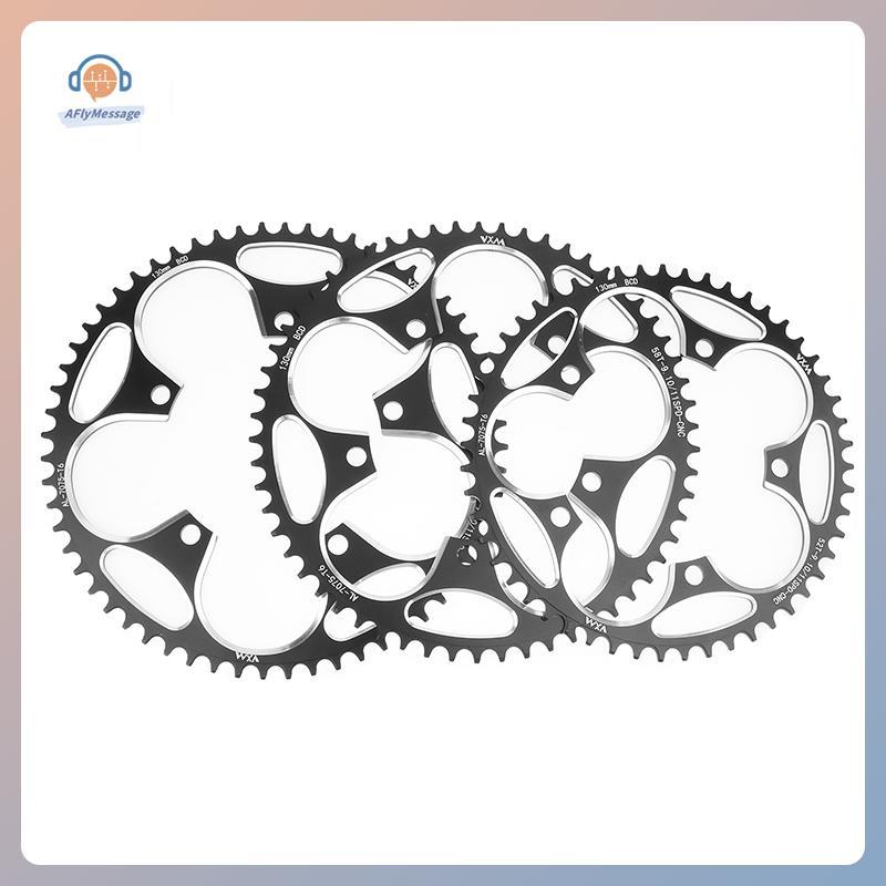 AFl 130 BCD Chainring N กว้างดาว 38-60T AL7075 Sprocket สําหรับจักรยานเสือหมอบบวกและลบแผ่นเกียร์ TH