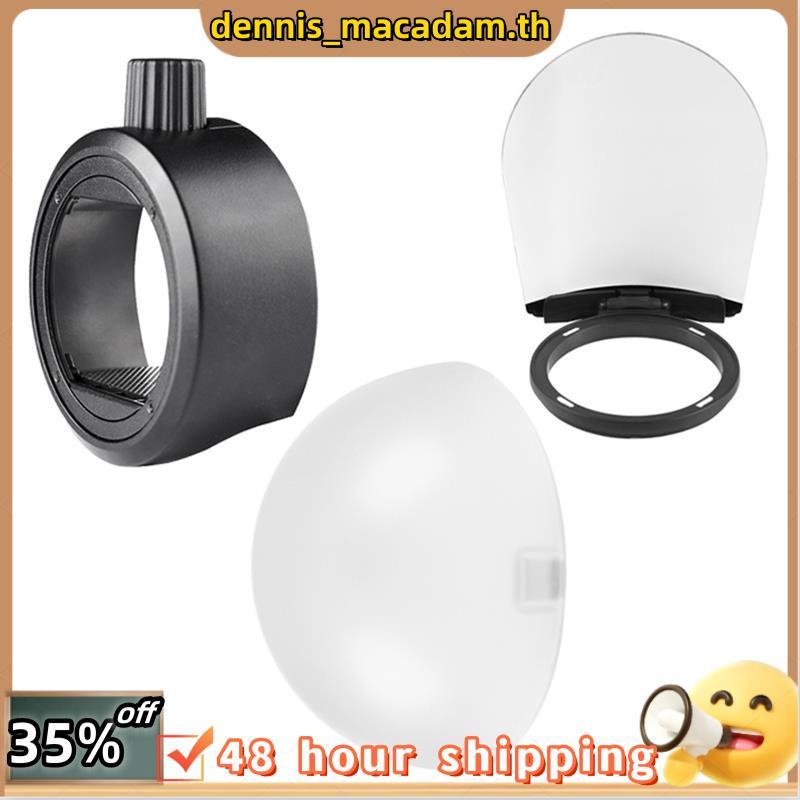 Dome Diffuser Bounce Card Flash Adapter Kit สําหรับ Ad200 สําหรับกล้องอุปกรณ์เสริมแฟลช
