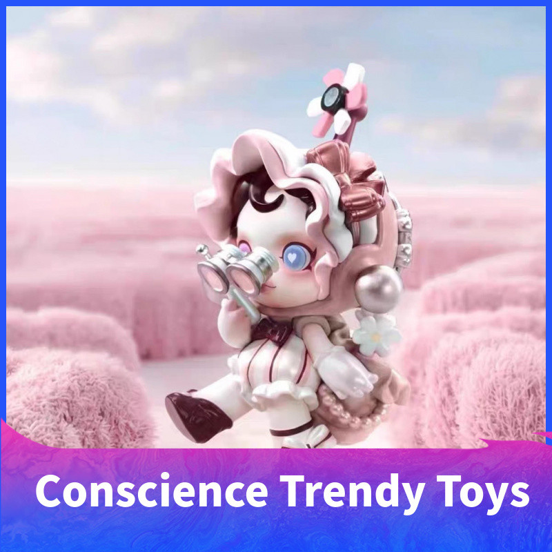 100% POPMART กําลังมองหา MOKKO Series Mystery Box SP DIMOO รูปตกแต่งของขวัญสาว