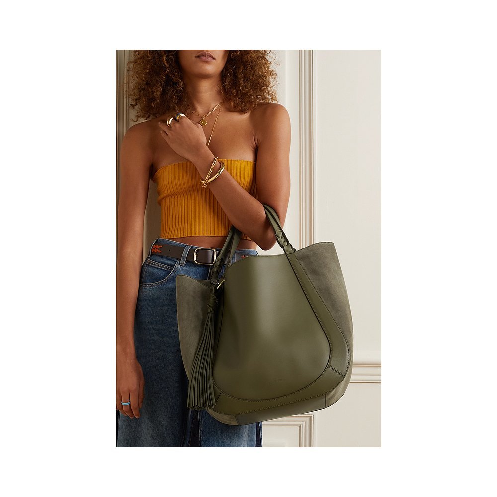 กระเป๋าหนังลูกวัว Albers จาก Ulla Johnson สำหรับสุภาพสตรี หรูหราและตามสมัยนิยม