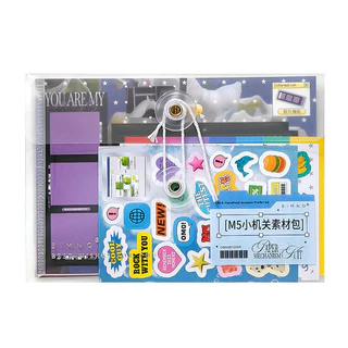 15 ชิ้นสมุดภาพชุด Junk Journal Scrapbooking อุปกรณ์ Creative Journaling ชุด Bullet Journals วัสดุสําหรับสาววัยรุ่นผู้หญิงผู้ใหญ่ศิลปะหัตถกรรม Evidera