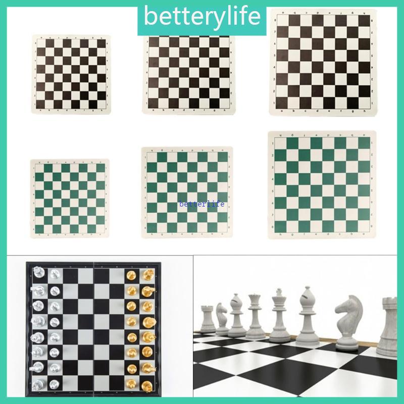 BTF Leather Tournament Chess Board Slip Travel Chess Board Mat Universal