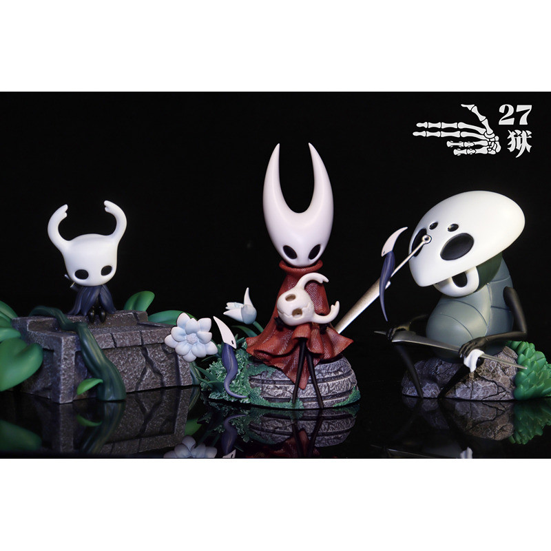 【พร้อมส่ง】hollow knight action figure Hollow Knight Figure Trail of Green Little Knight พัดลมสินค้า 