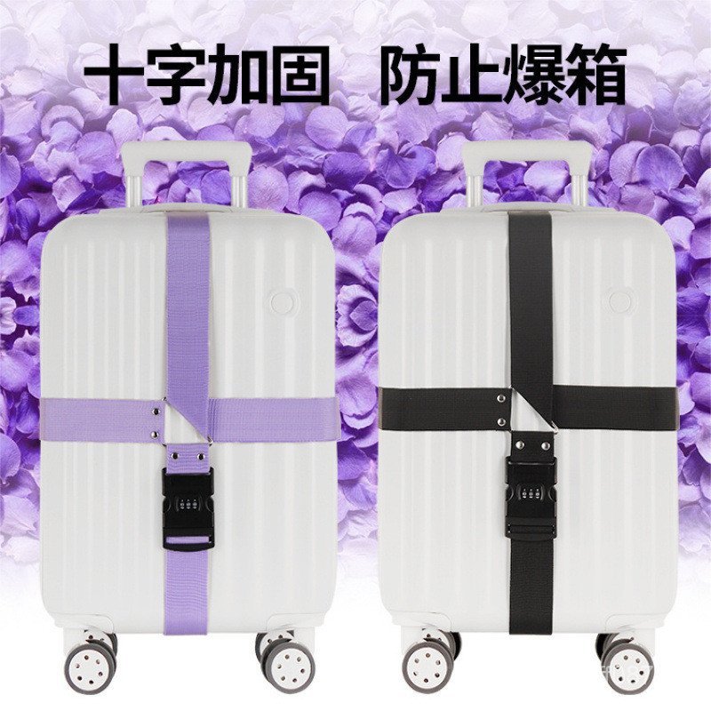 Strap Cross Suitcase Combine Lock Strap EE9U