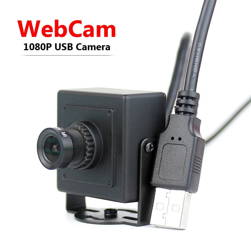 Ful Hd 1080p Webcam Usb Camera Metal Mini Camera เลนส์ 3.6 มม. 720p Usb Camera