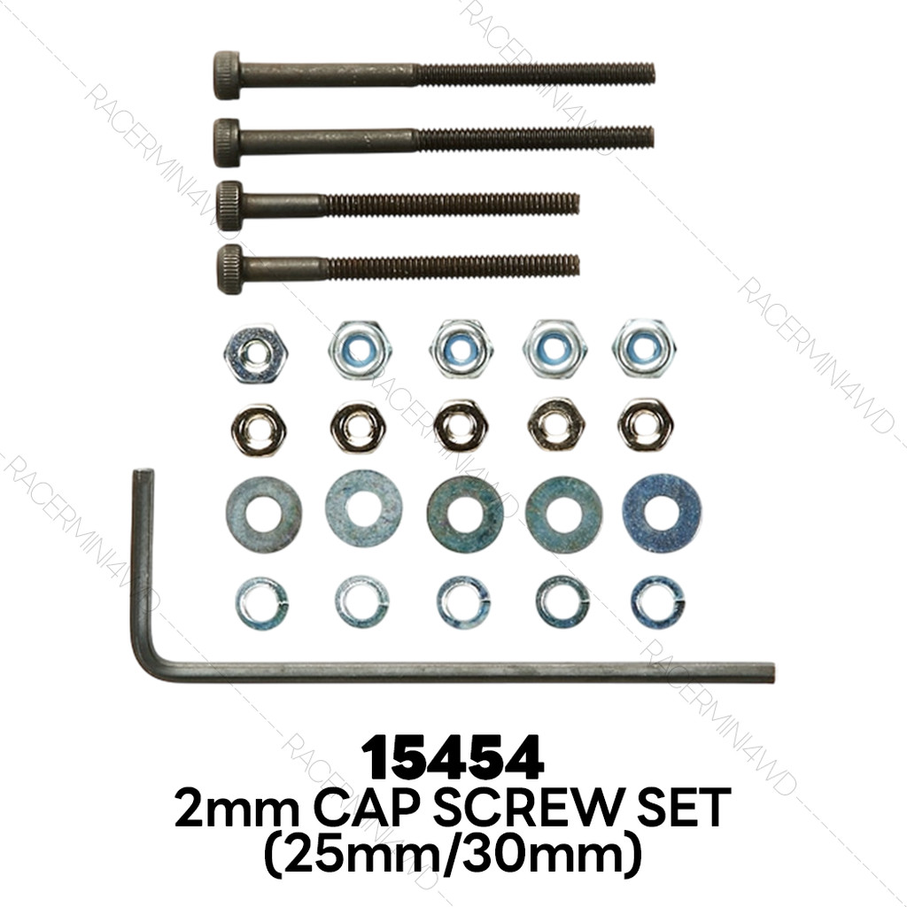 TAMIYA 15454 Mini 4WD 25/30mm Cap Screw Set