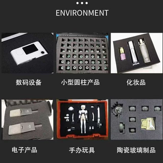【Yuanyi】ฟองน้ำกันกระแทกความหนาแน่นสูง สำหรับบุกล่องของขวัญ - ตารางแยกออกได้ สำหรับเก็บของ DIY