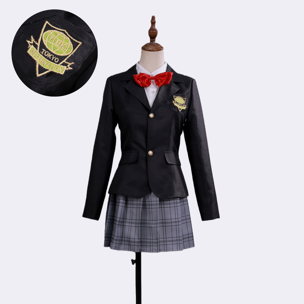 ชุดคอสเพลย์แบบบอดี้การ์ดสาวสวย สไตล์_kill_bill_สำหรับงานฮาโลวีนและปาร์ตี้มหา'ลัย