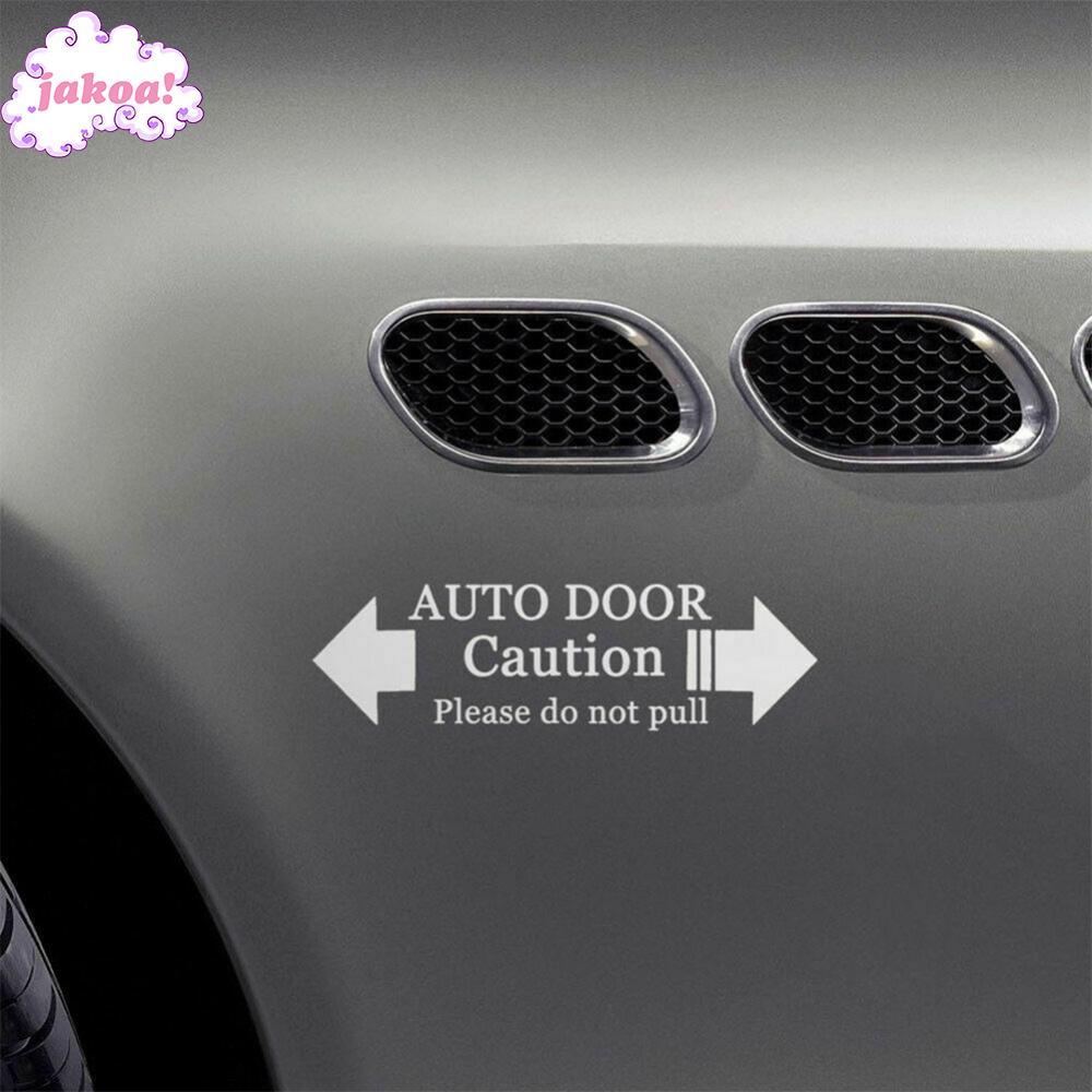 ❀On Sale❀Keep Safe with Auto Door Caution Warning Caution Please Do Not Pull Sticker❀