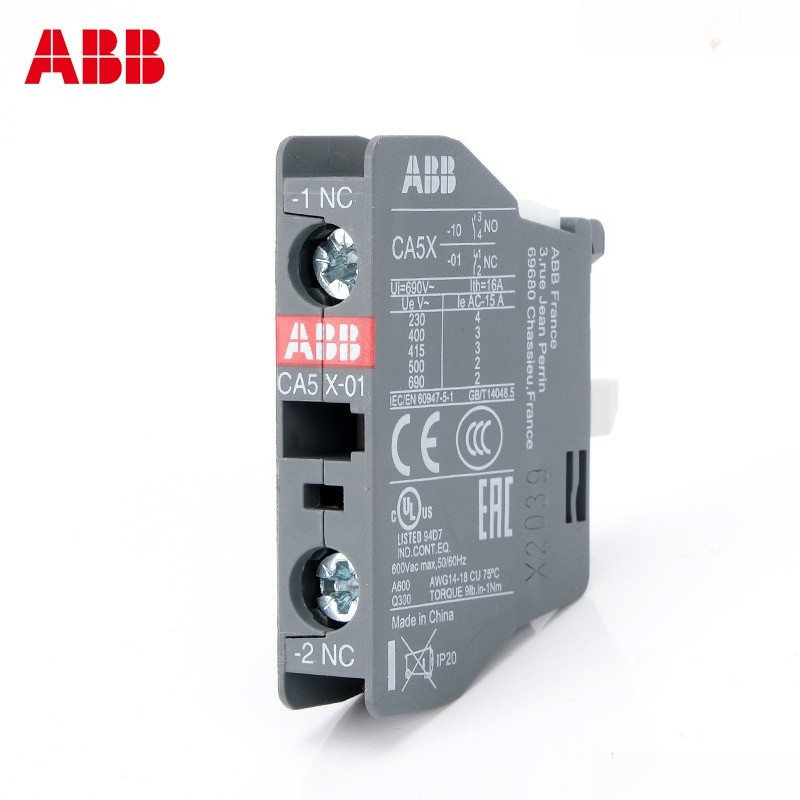 ABB CA4-01-10 CA5-01-10 CA5X-01-10-22M-40E-22E-31M คอนแทคเสริมหัวสัมผัส