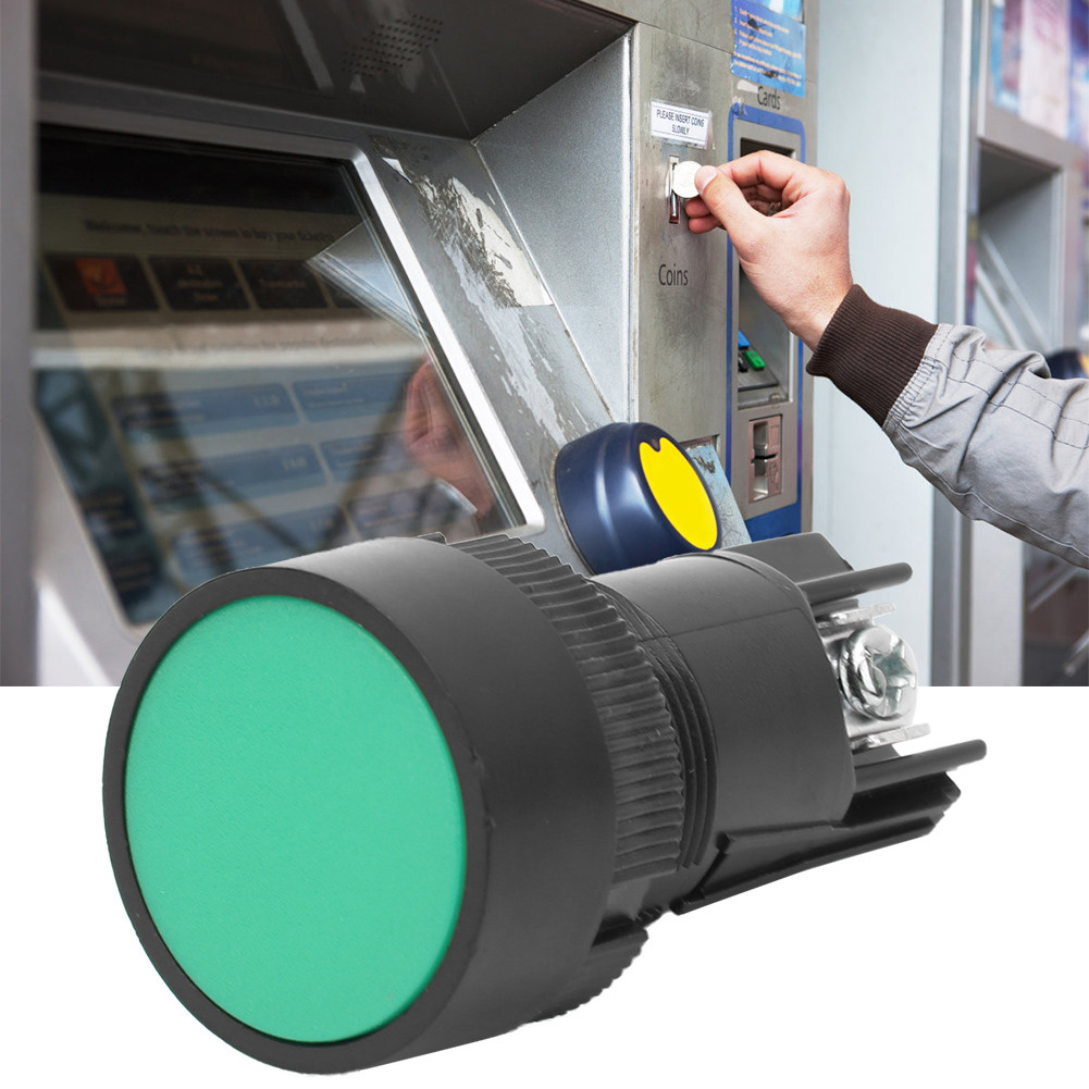 10 ชิ้นปุ่มกด XB2-EA สวิตช์ควบคุมแบบอนุกรม 660V 10A รีเซ็ต