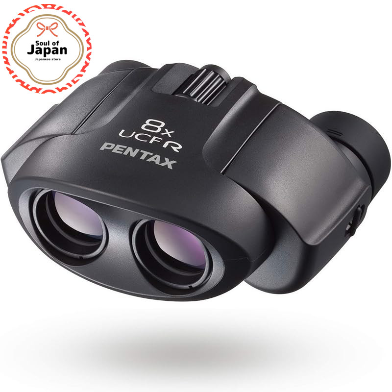 PENTAX UCF R 8x21 Compact Binoculars for Birdwatching, Sports, and Live Events - Lightweight 210g, H