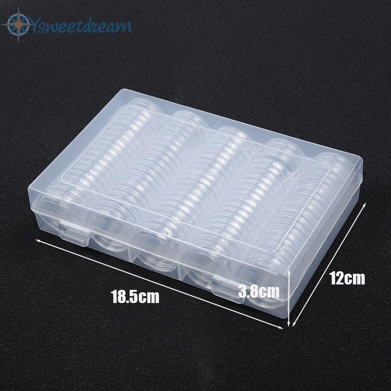【SWTDRM】Plastic Storage Protecting coins Storage box Storing coins storing coins