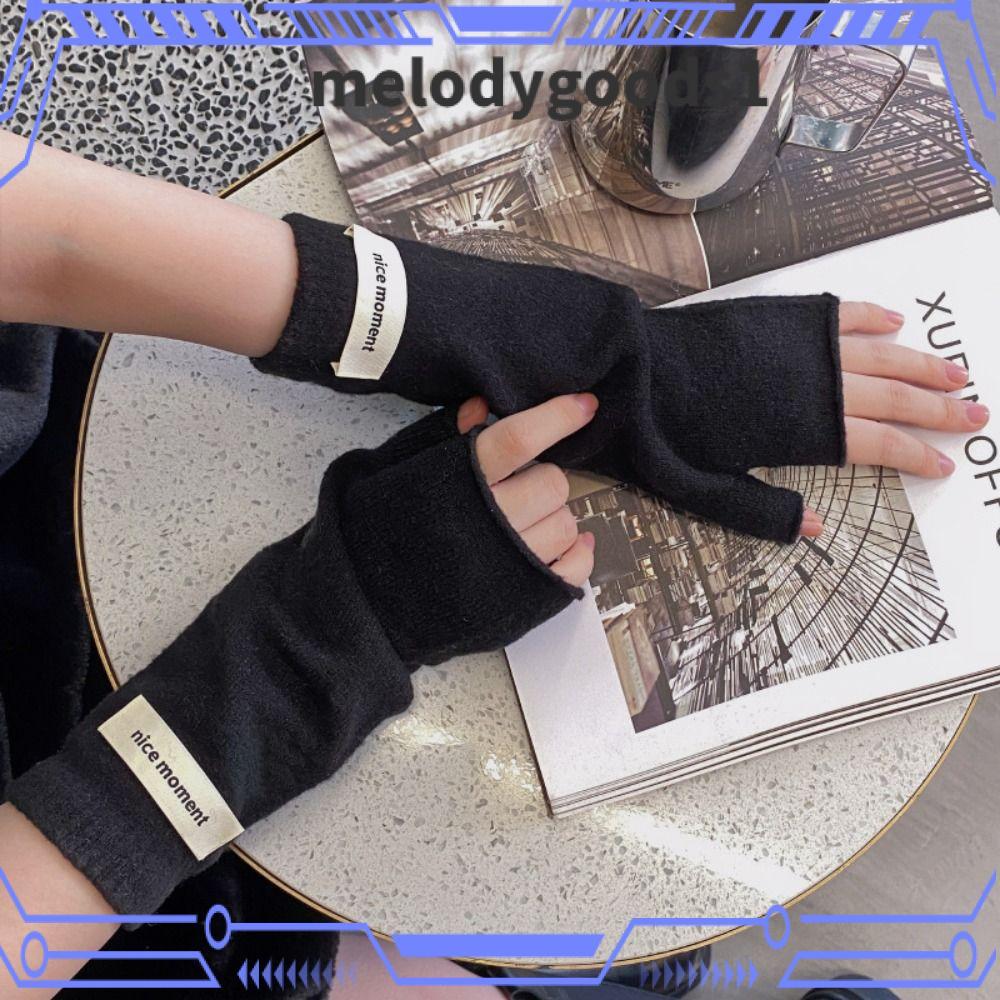 ถุงมือถักและถุงมือข้อมือยาวจากเนื้อผ้าแคชเมียร์เทียม สินค้าเมโลดี้กู๊ดส์