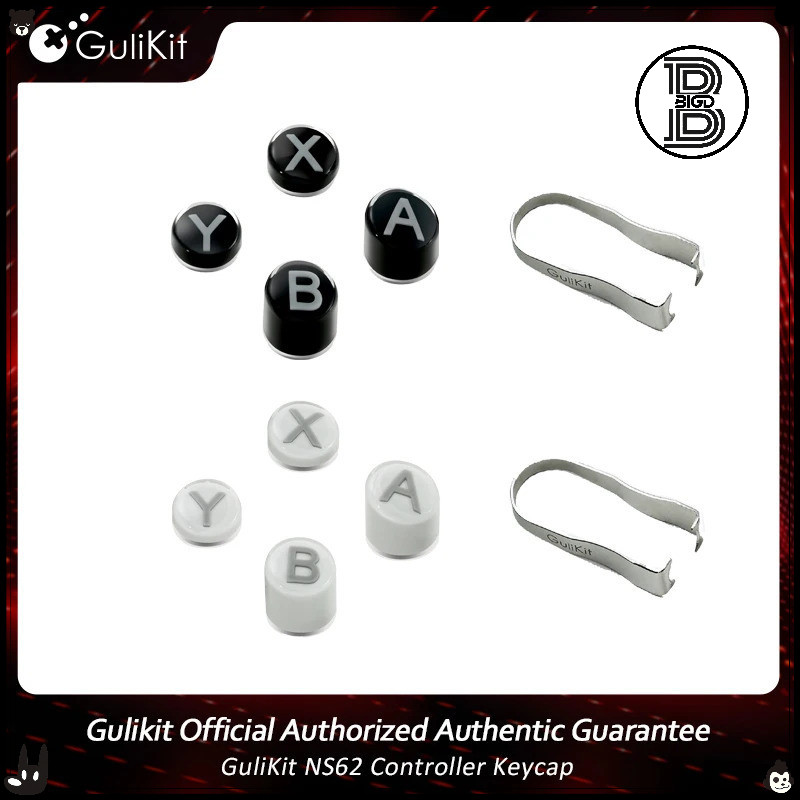 Gulikit NS62 เปลี่ยนปุ่มกดสําหรับปุ่ม BAXY, เข้ากันได้กับ GuliKit KK3, ES/ES Pro, และคอนโทรลเลอร์ TT