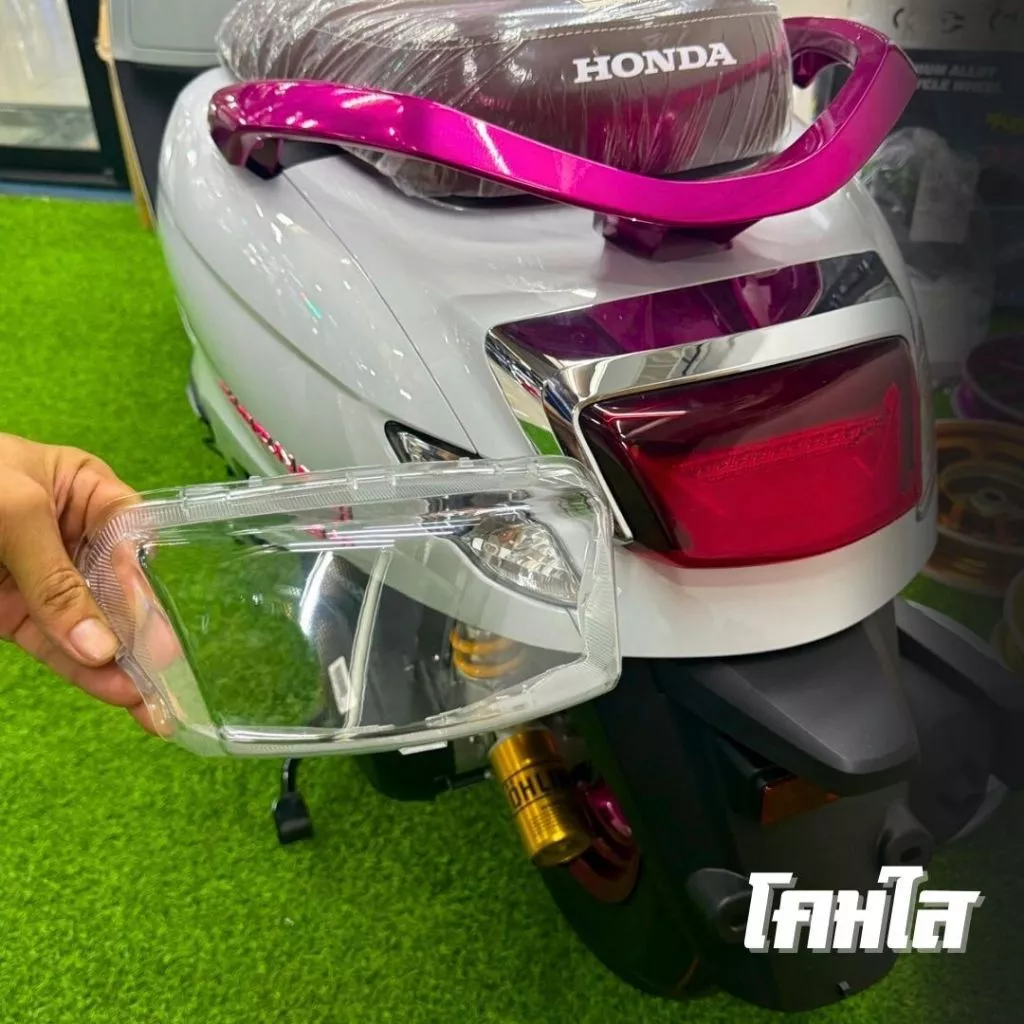 ครอบไฟท้าย Melai Honda Giorno+ 125 โคมใส/โคมสโม๊ค thumbnail 4