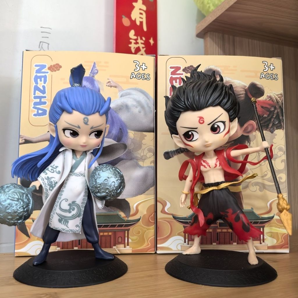 Nezha Ao Bing รูป Nezha สินค้า Ao Bing รูปเดสก์ท็อปตกแต่งของเล่นตุ๊กตารูป Nezha รูป20251107