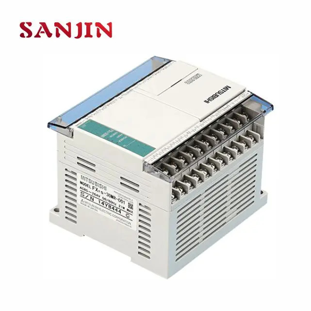 ตัวควบคุมลิฟต์ PLC ของ Mitsubishi ใหม่ FX1S-20MR-001 FX1S-30MR-001