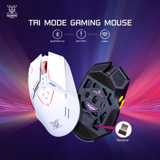 [ประกัน 1 ปี] NUBWO Gaming Mouse X210 VORTEX Tri-Mode 2.4G / Bluetooth / Wired มี Macro 9 ปุ่ม สำหรับสายเกมมิ่งโดยเฉพาะ