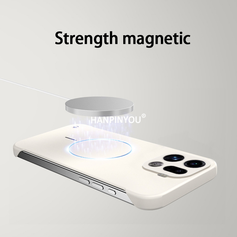 หรูหรา Ultrathin Liquid Frameless Hard Case สําหรับ OPPO รูปที่ 3