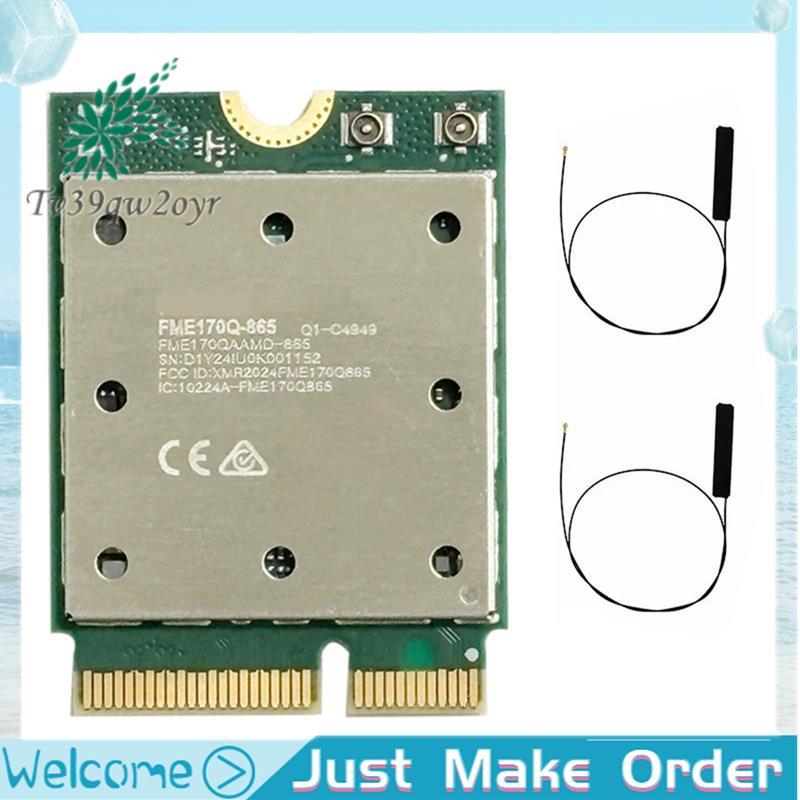 สําหรับ 7 QCNCM865 WI-FI 7 BT Combo โมดูล 5.3 สูงสุด 5.8 Gbps พร้อม 4K QAM Wi-Fi 7 Wi-Fi 6E Wi-Fi 6 