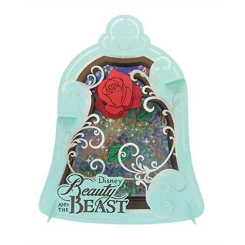 เวอร์ชั่นญี่ปุ่นพร้อมสต็อกประกอบ Disney Animation Beauty and the Beast Magic Rose F/S Paper Theater