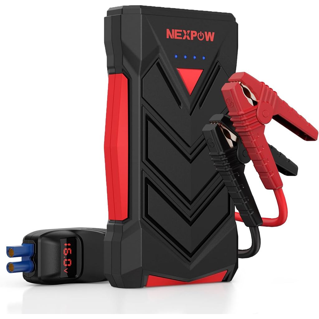 NEXPOW Battery Jumper Starter Portable,12V Car Battery Jump Starter Power Pack พร้อม USB Quick Charg