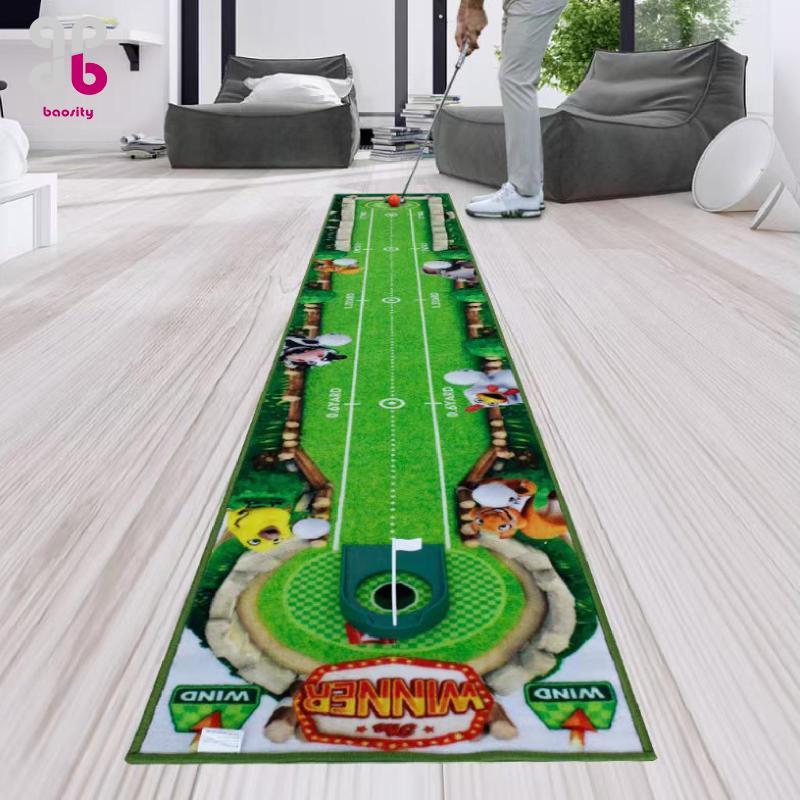 Baosity Golf Putting Mat พับได้และเบาะเบายิ่งกว่า มั่นใจในการฝึกทักษะPutting