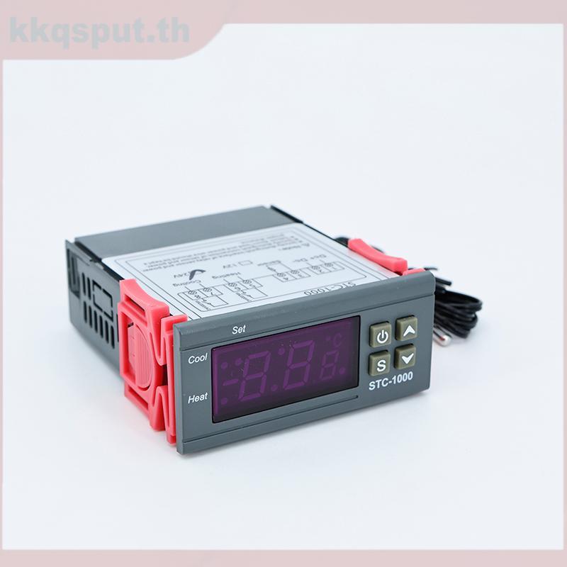 STC 1000 12V 24V 220V Digital Temperature Controller Thermostat Thermoregulator incubator รีเลย์ LED