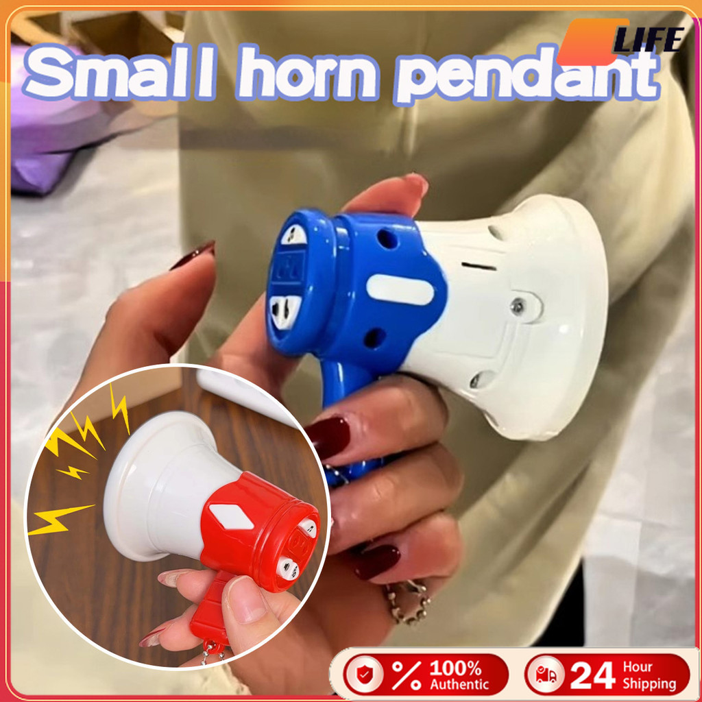 เก็บปลายทาง！โทรโข่งอัดเสียงขนาดเล็ก ลำโพงmini กระจายเสียง บันทึกเสียง ของเล่นสำหรับเด็ก